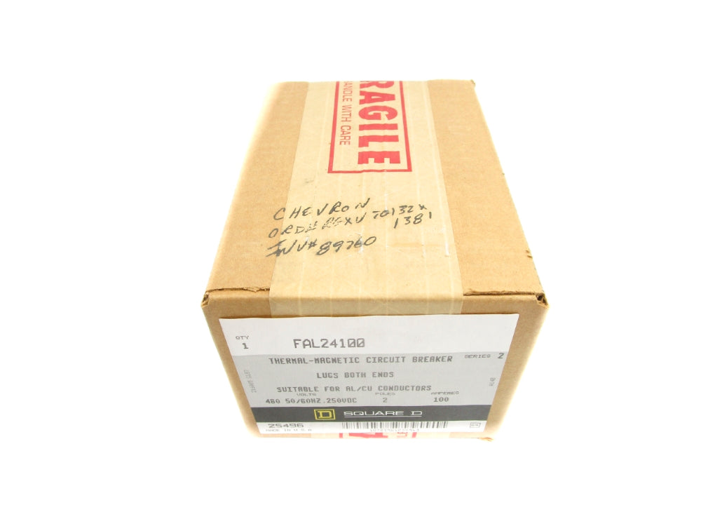 SQUARE D FAL24100 100A 250VAC NSFS