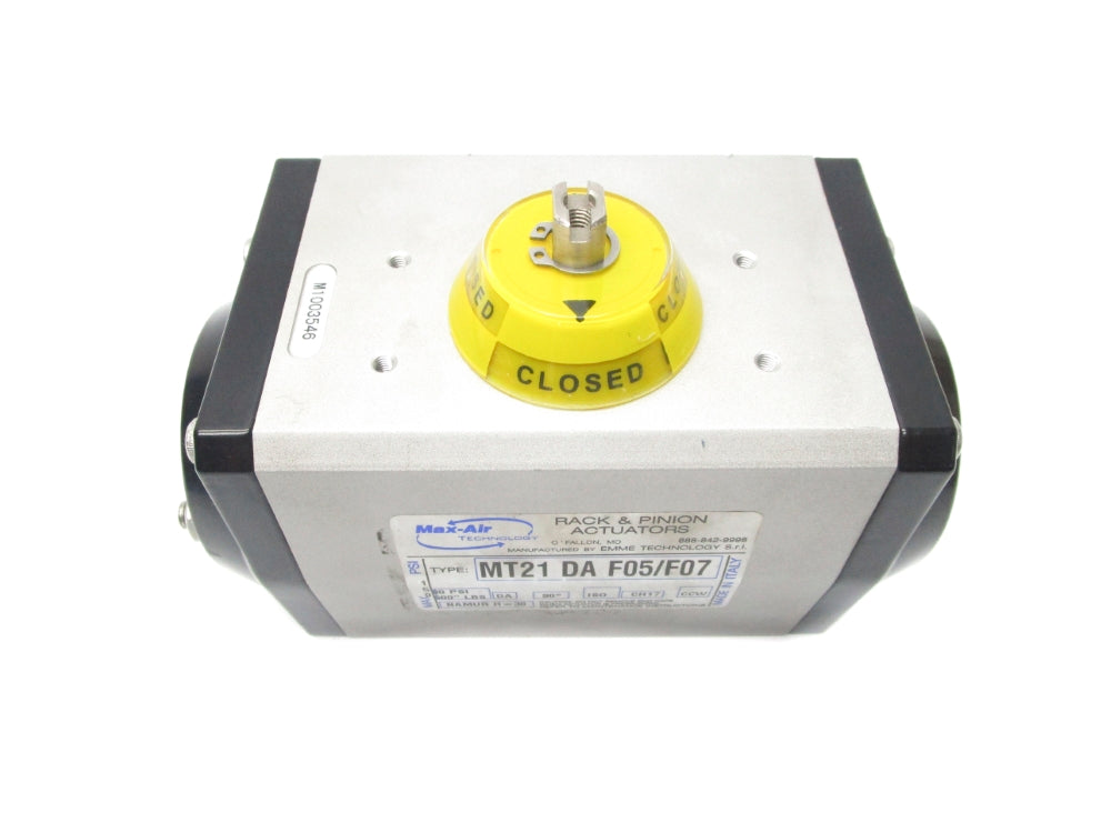 MAX-AIR MT21DAF05/F07 80PSI UNMP