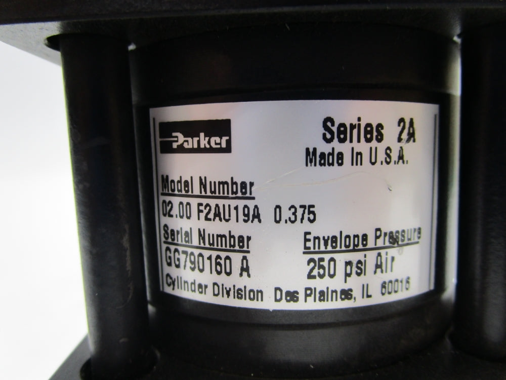 PARKER 02.00 F2AU19A0.375 250PSI UNMP