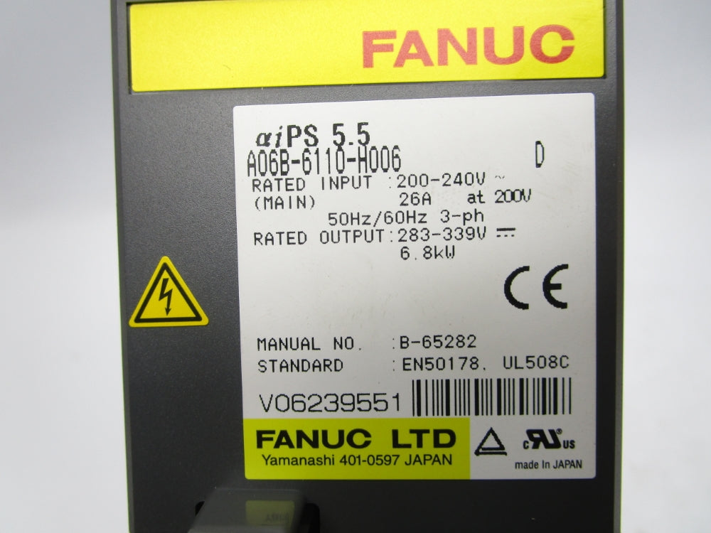 FANUC A06B-6110-H006 NSMP
