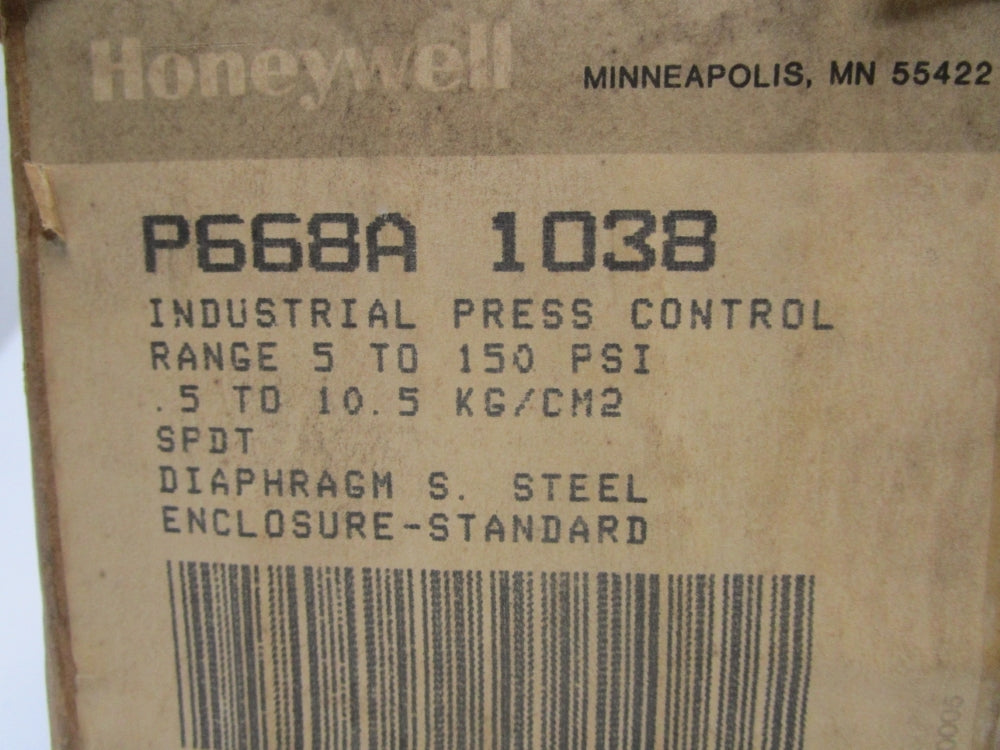 HONEYWELL P668A1038 5-150PSI NSMP