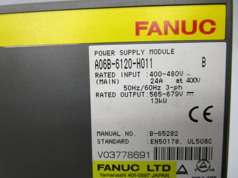FANUC A06B-6120-H011 UNMP