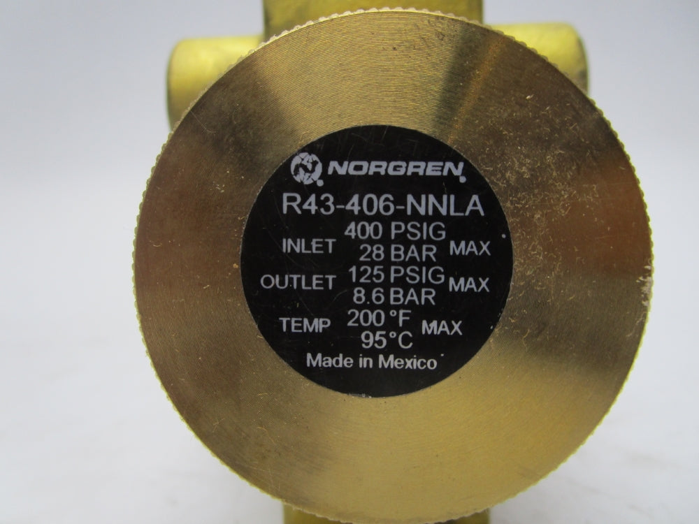 NORGREN R43-406-NNLA 400PSIG NSMP