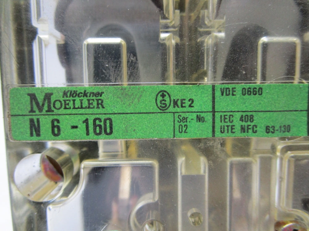 KLOCKNER-MOELLER N6-120 200A 660VAC UNMP