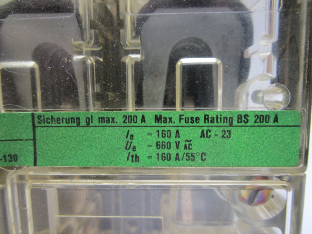 KLOCKNER-MOELLER N6-120 200A 660VAC UNMP