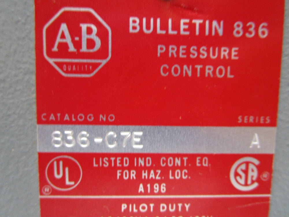 ALLEN BRADLEY 836-C7E SER. A NSNP