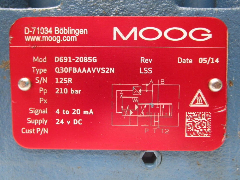 MOOG D691-2085G UNMP