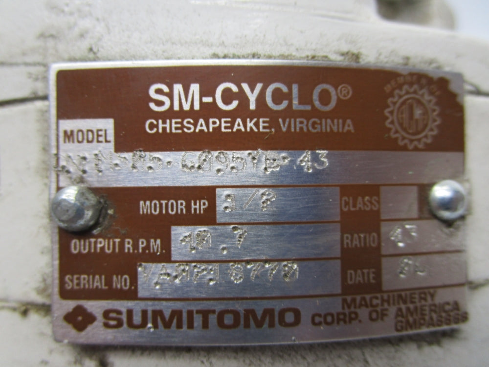 SUMITOMO TC-FX CNHMS05-6095YB-43 UNMP