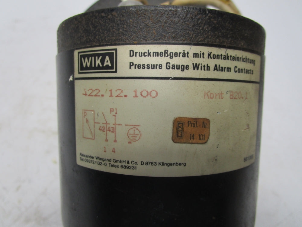 WIKA 422.12.100-10-0 UNMP