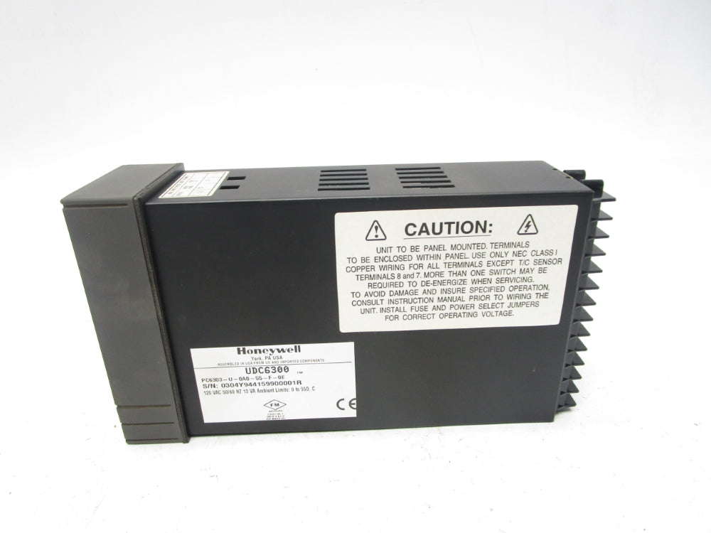 HONEYWELL PC6303-U-0A0-55-F-0E UDC6300 UNMP