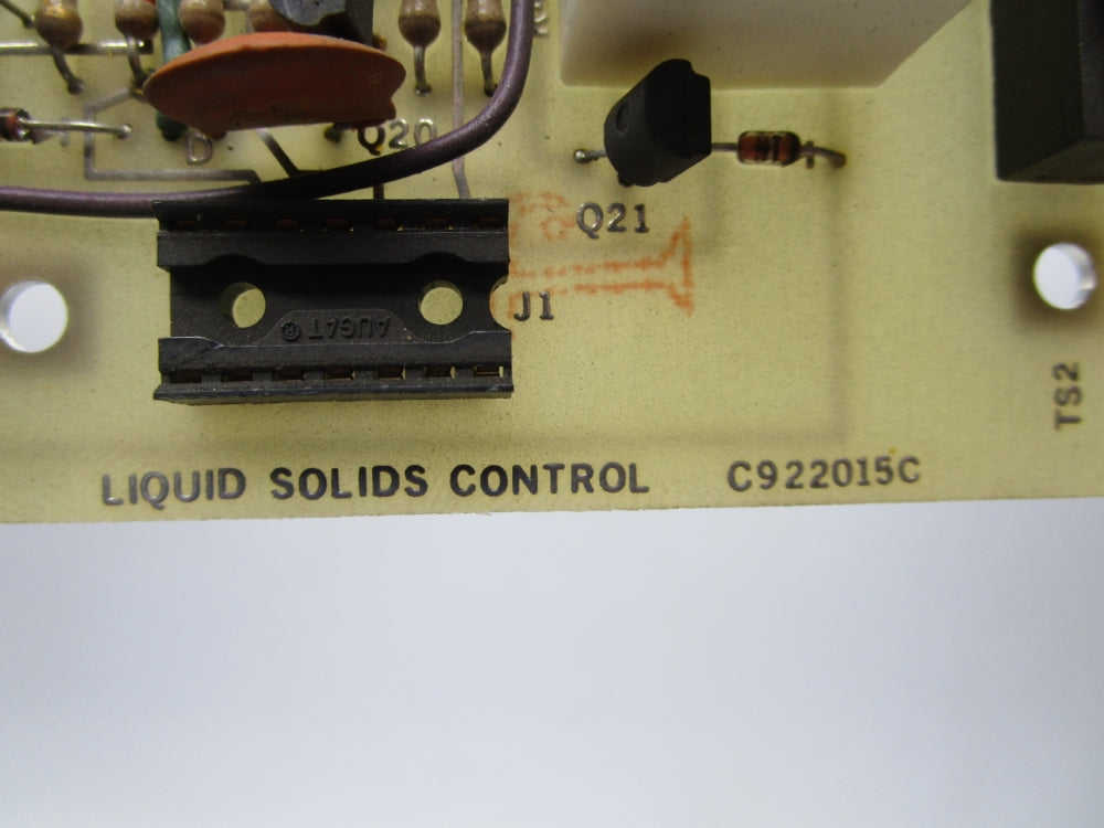 LIQUID SOLIDS CONTROL C922015C UNMP