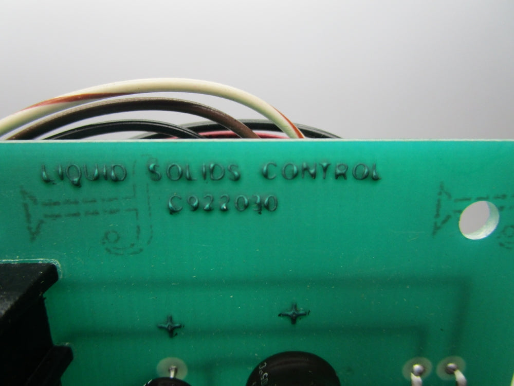 LIQUID SOLIDS CONTROL C922030 UNMP