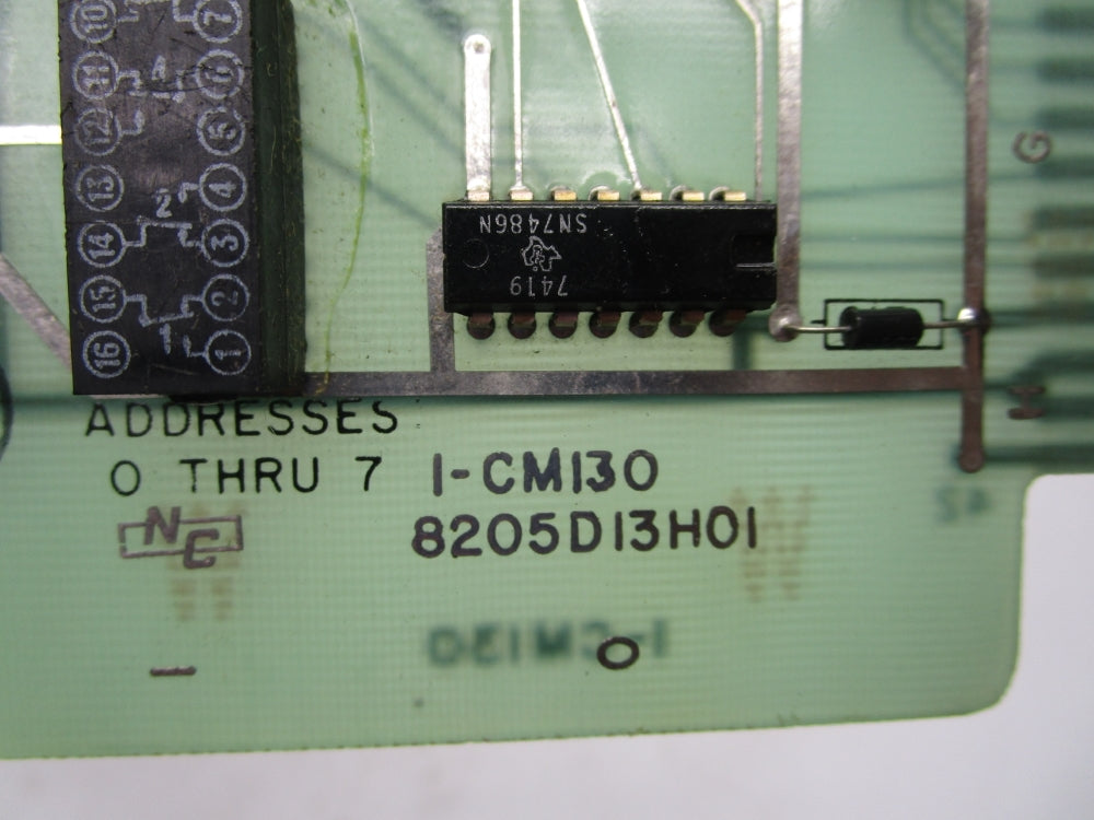 NC I-CM130 8205D13H01 REV. 2 NSNP