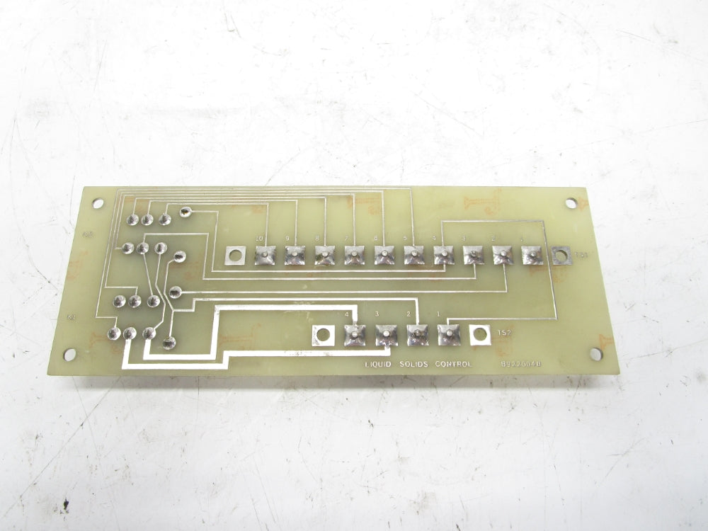 LIQUID SOLIDS CONTROL B922004A NSNP