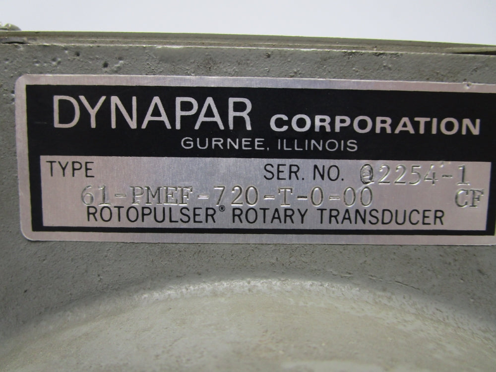 DYNAPAR 61-PMEF-720-T-0-00 NSNP