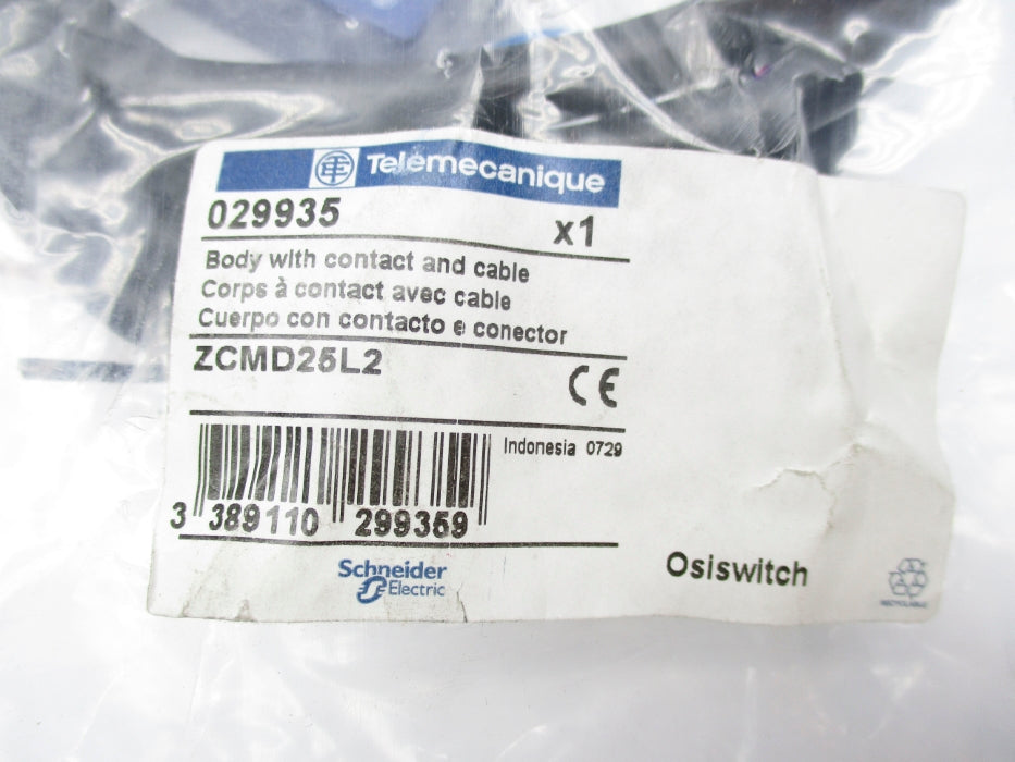 TELEMECANIQUE ZCMD25L2 029935 NSMP