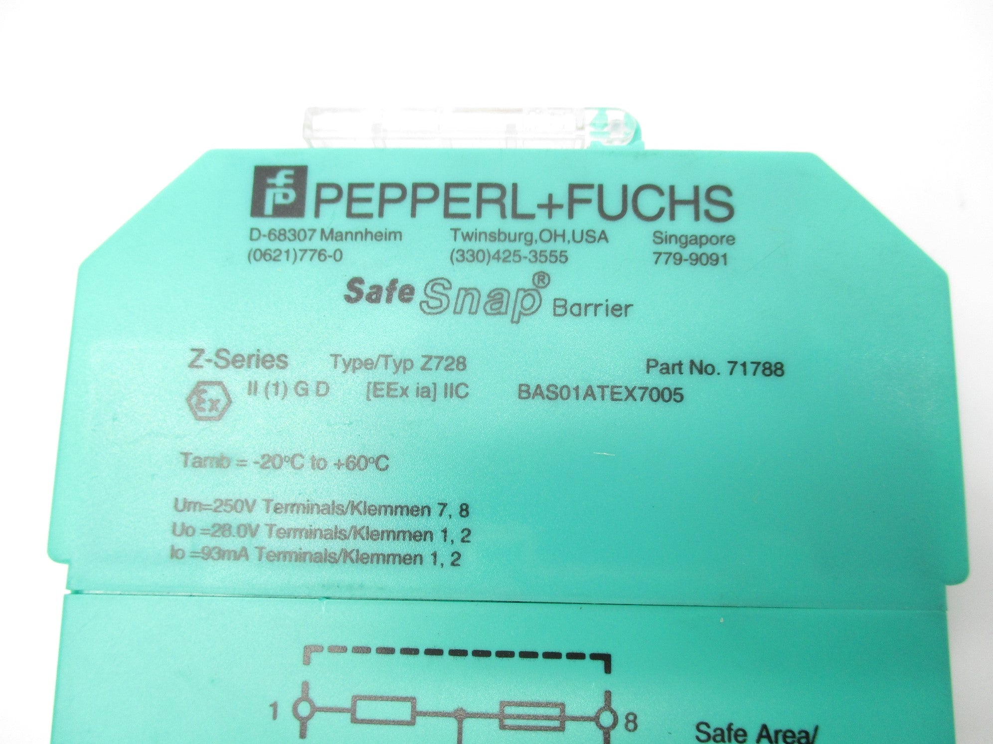 PEPPERL+FUCHS Z728 71788 NSNP