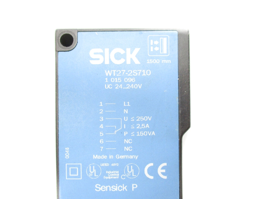 SICK WT27-2S710 1015096 24-240V 2.5A NSNP