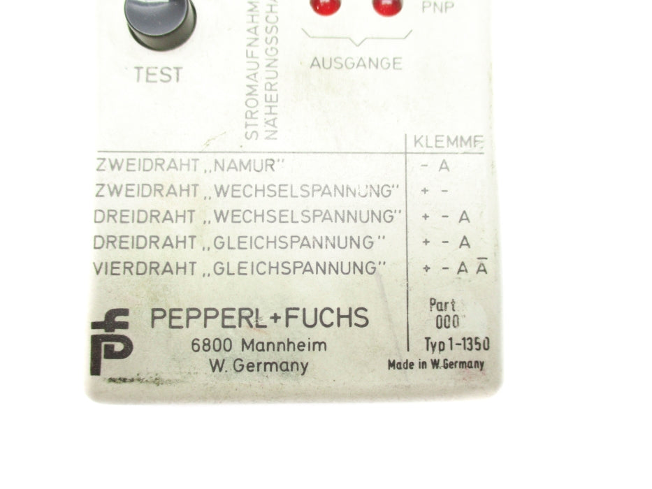 PEPPERL+FUCHS 1-1350 UNMP
