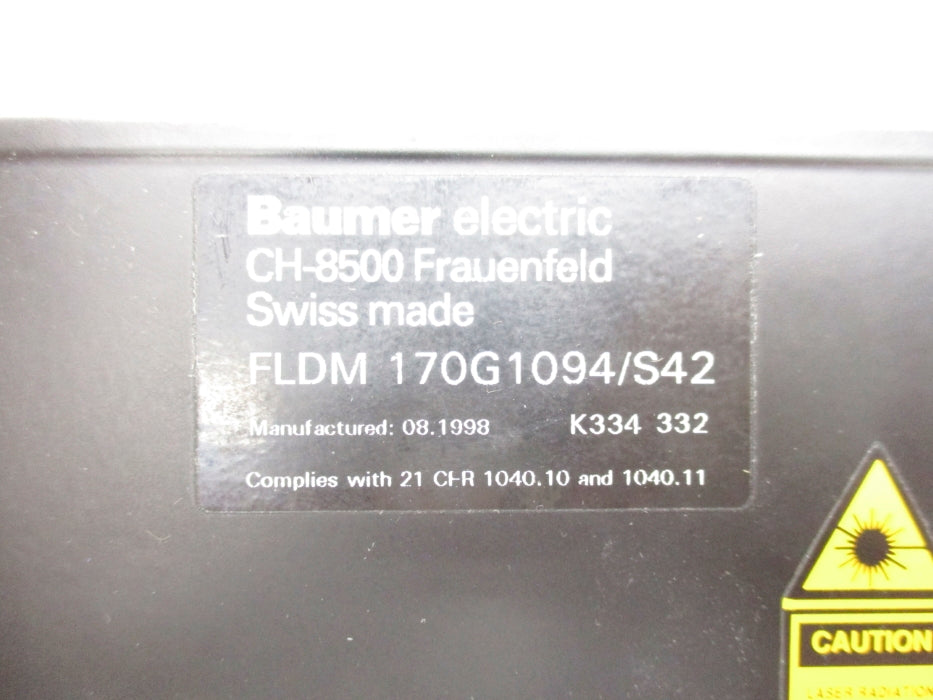 BAUMER ELECTRIC FLDM170G1094/S42 UNMP