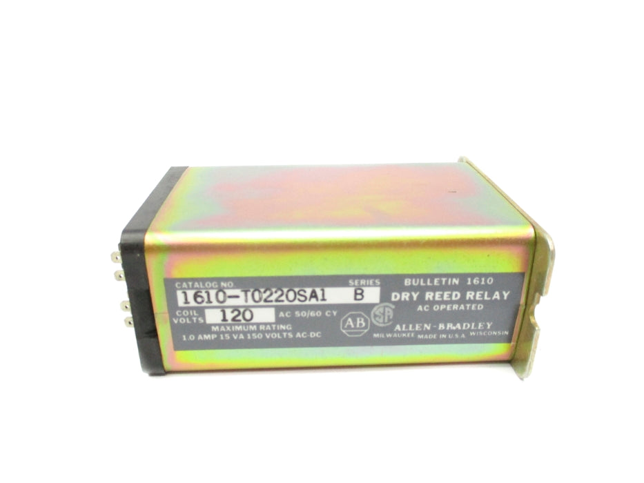 ALLEN BRADLEY 1610-T0220SA1 SER. B 120VAC 1.0A NSNP