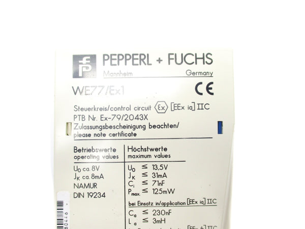 PEPPERL + FUCHS WE77/EX1  NSNP