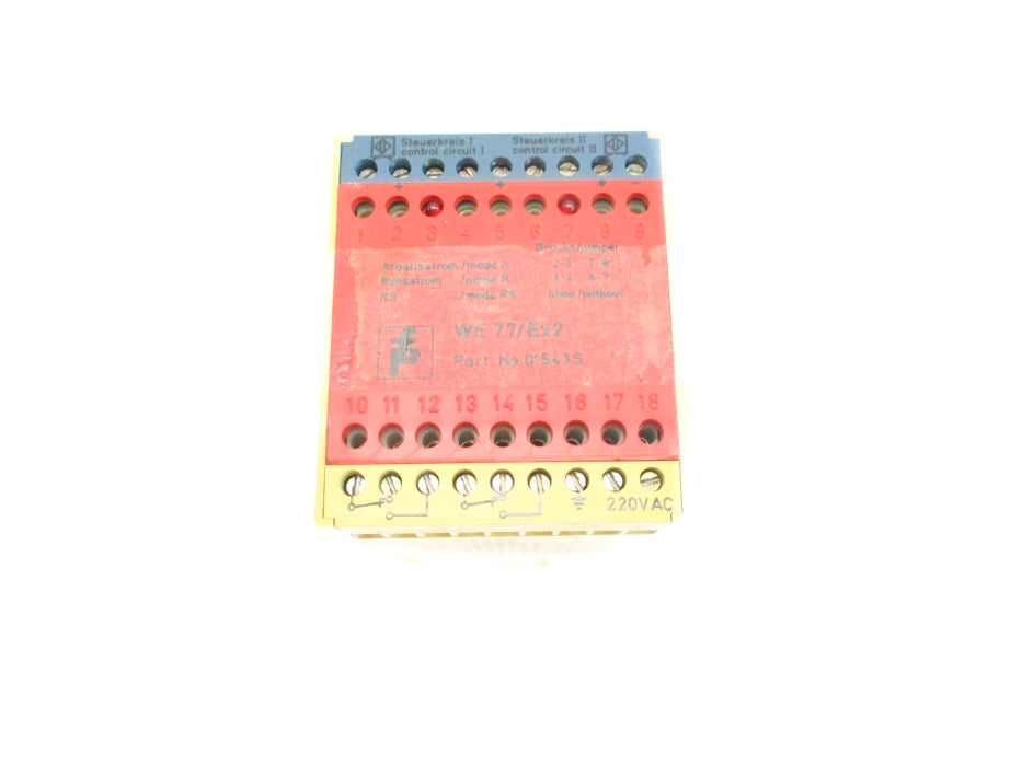 PEPPERL+FUCHS WE77/EX2 01543S 220VAC NSNP