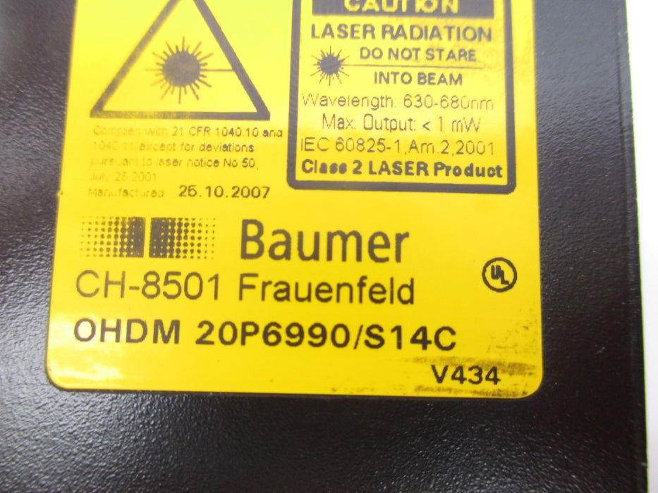BAUMER ELECTRIC OHDM20P6990/S14C NSNP