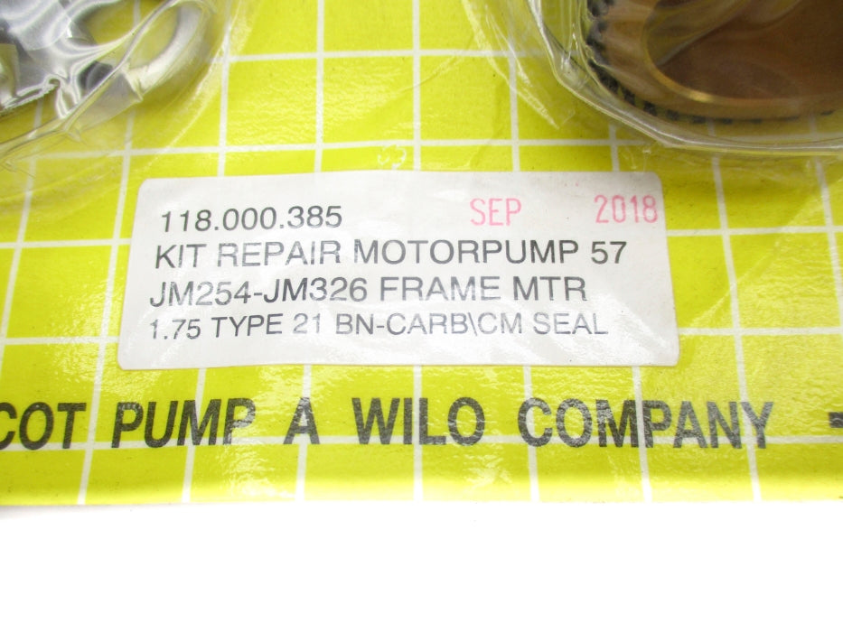 SCOT PUMP A WILO 118.000.385 NSMP