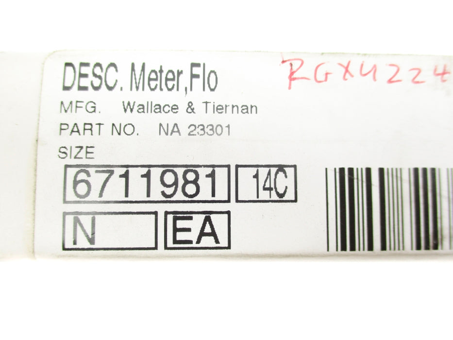 WALLACE&TIERNAN NA23301 6711981 14C NSMP