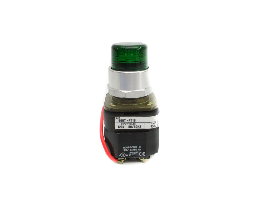 ALLEN BRADLEY 800T-PT16G SER. T 120V UNMP