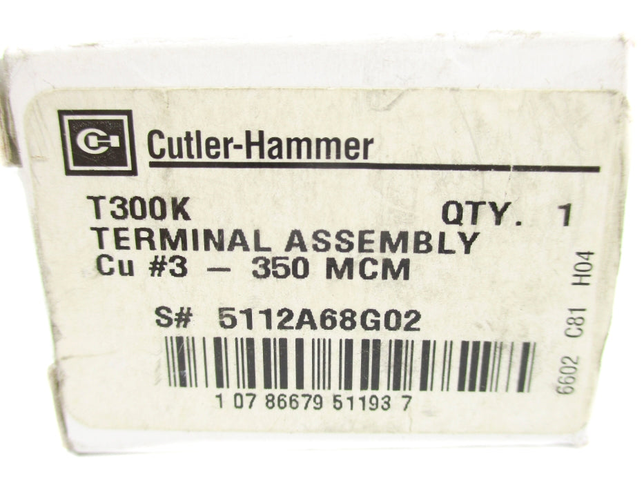 CUTLER HAMMER T300K NSMP