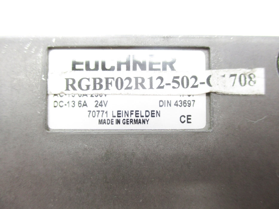 EUCHNER RGBF02R12-502C1708  NSNP