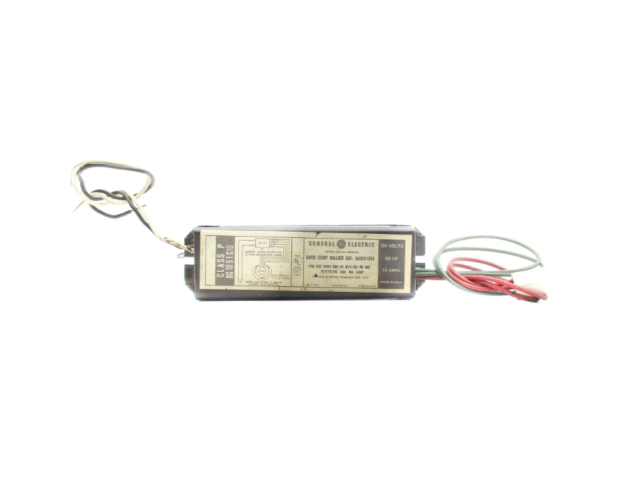 GENERAL ELECTRIC 8G1091G10 UNMP