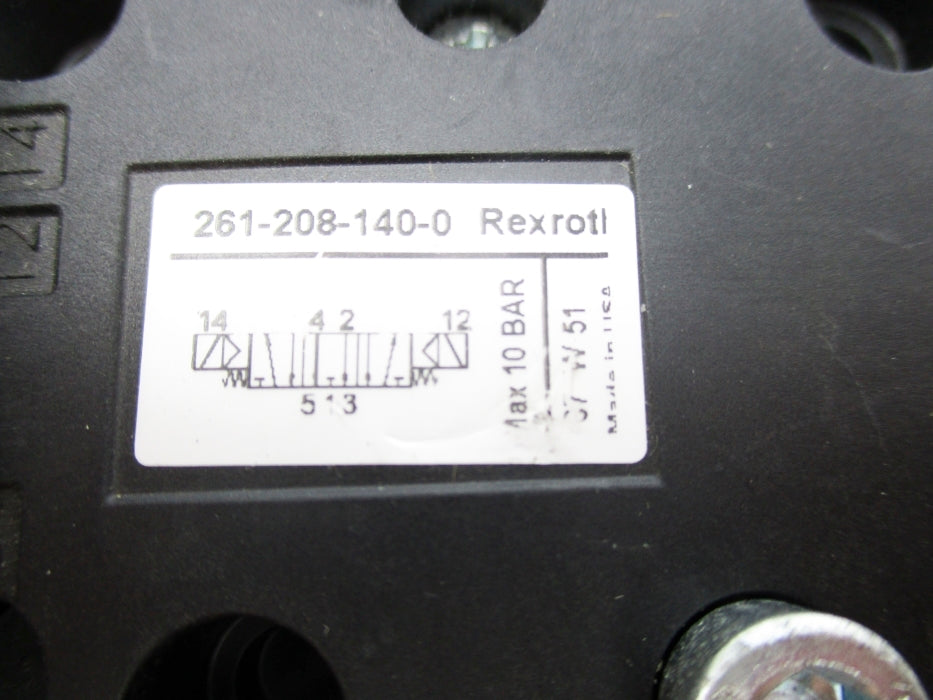 REXROTH 261-208-140-0 24VDC NSNP