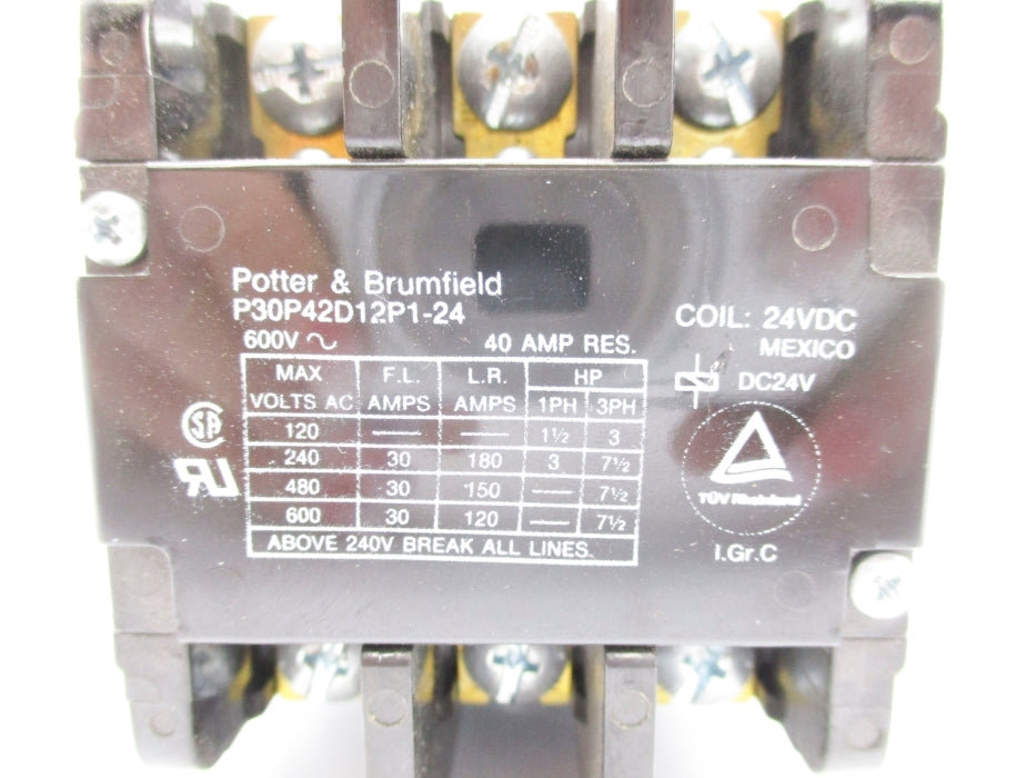 POTTER&BRUMFIELD P30P42D12.P1-24 UNMP
