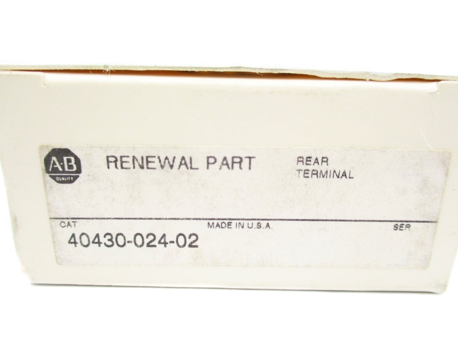 ALLEN BRADLEY 40430-024-02 (GY/BL) NSMP