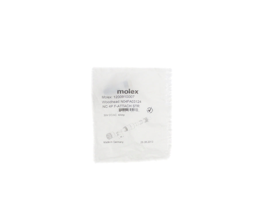 MOLEX 1200910007 N04FA03124 30VDC/AC 4A NSMP
