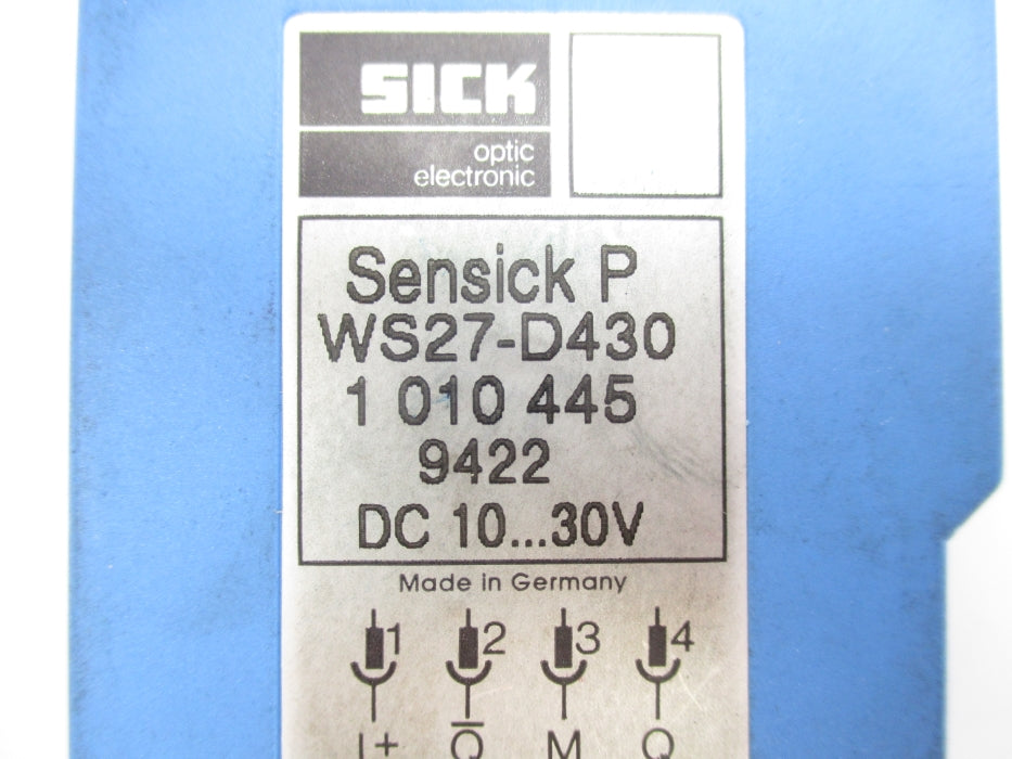 SICK WS27-D430 1010445 UNMP