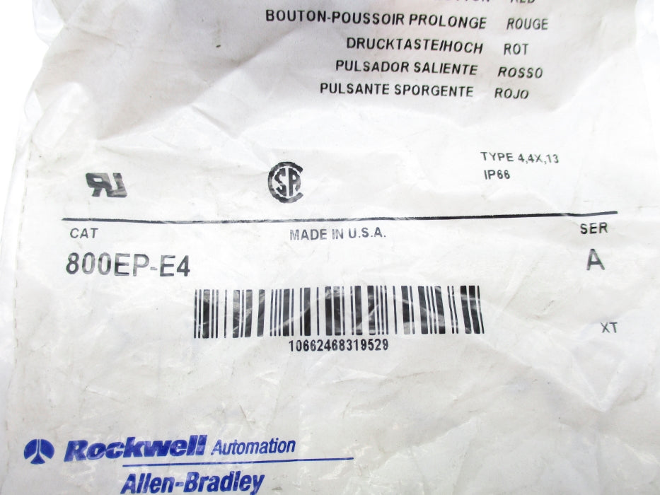 ALLEN BRADLEY 800EP-E4 SER. A NSMP