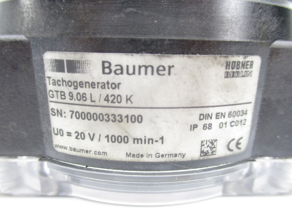 BAUMER ELECTRIC GTB9.06L/420K NSNP