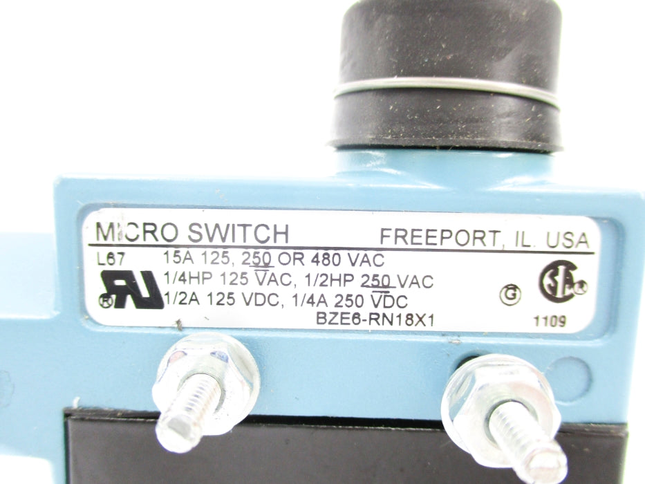 MICRO SWITCH BZE6-RN18X1 NSNP