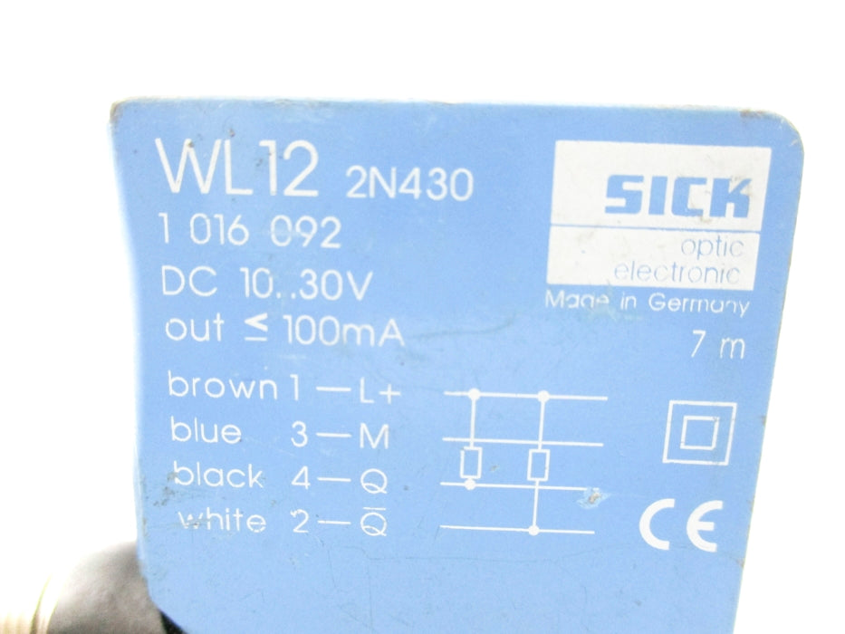 SICK WL122N430 1016092 UNMP