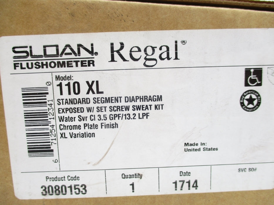 SLOAN 110XL 3080153 NSFS