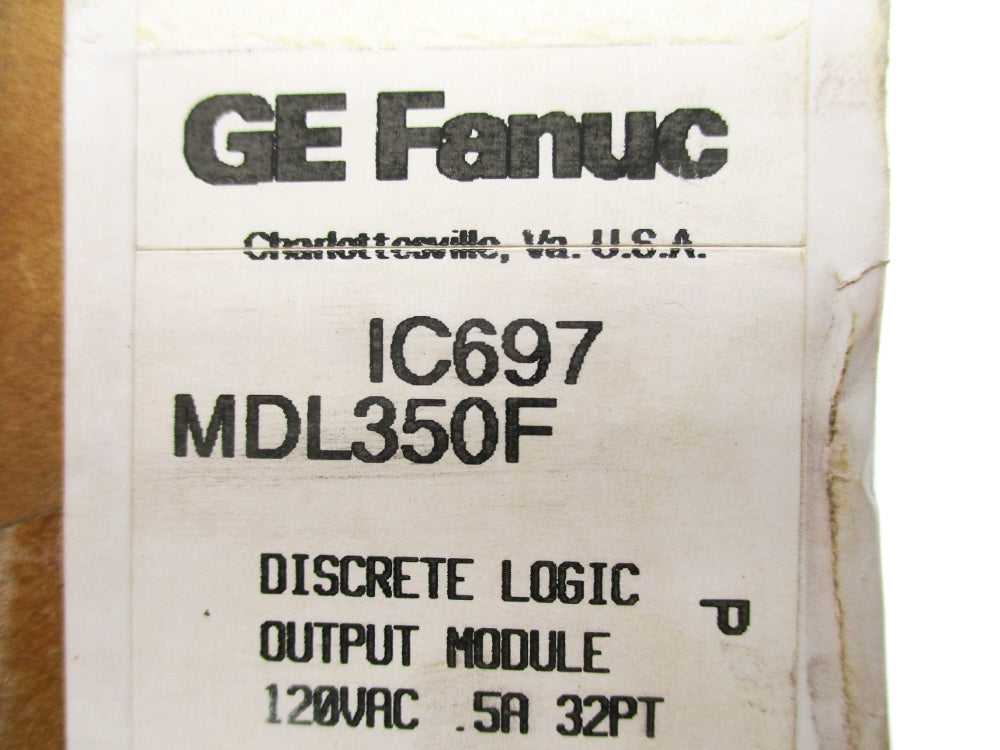 GE FANUC IC697MDL350F NSFS