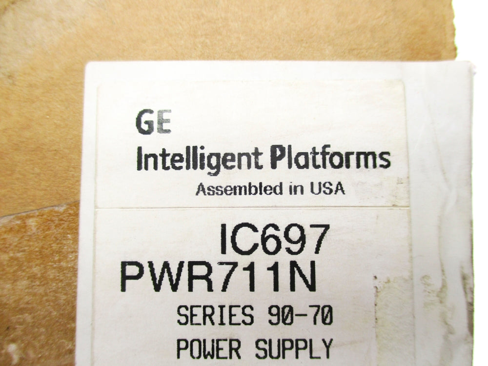 GENERAL ELECTRIC IC697PWR711N SER. 90-70 120/240VAC NSMP