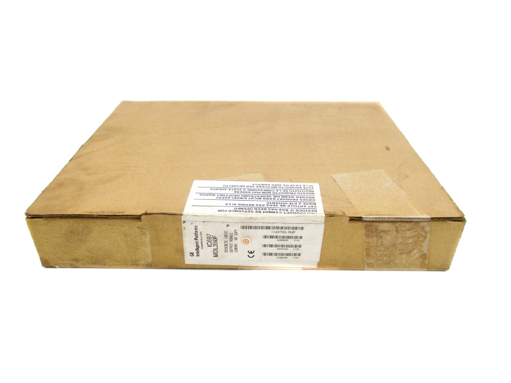 GENERAL ELECTRIC IC697MDL350F 120VAC NSFS