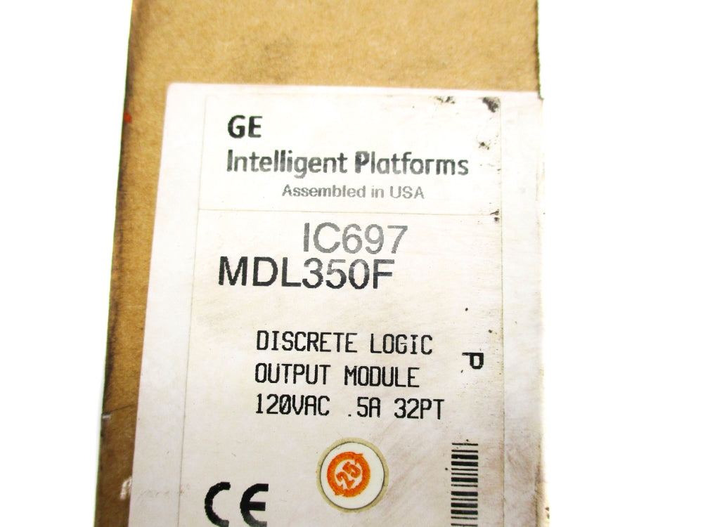 GENERAL ELECTRIC IC697MDL350F 120VAC NSFS