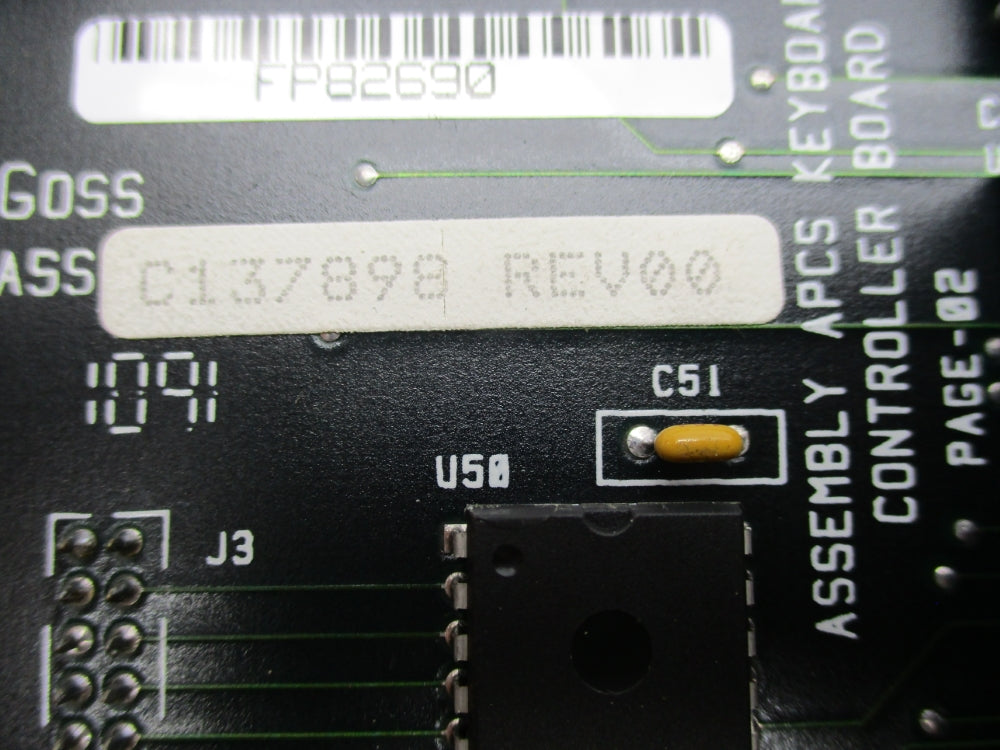 GOSS C137898 REV. 00 (BK) UNMP
