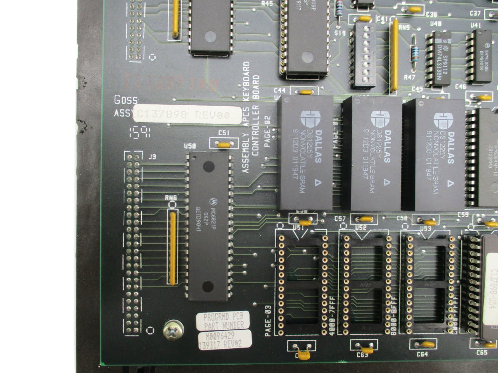 GOSS C137898 REV. 00 (WH) UNMP